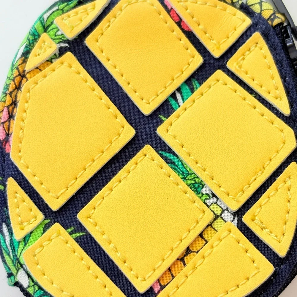 Vera Bradley Yellow and Green Coin Wallet